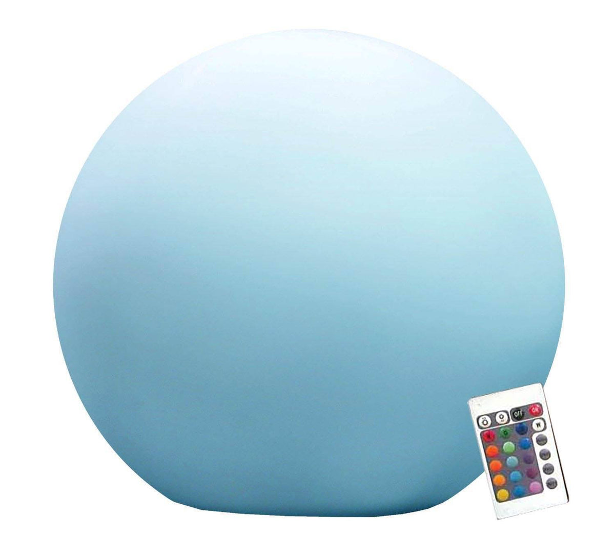 18" Waterproof Floating LED Light Ball with Remote O1952
