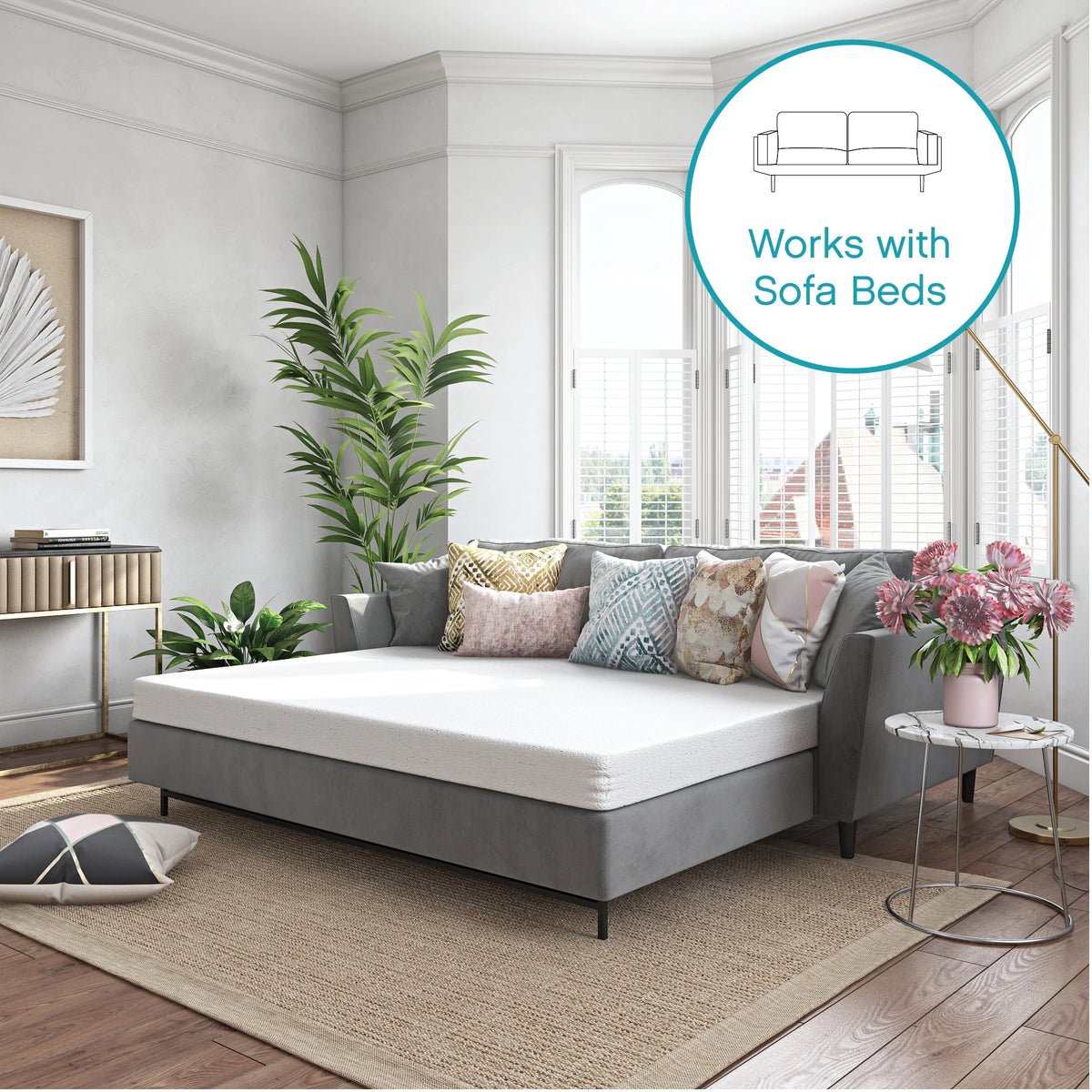 Memory Foam Sofa Bed Mattress P6891