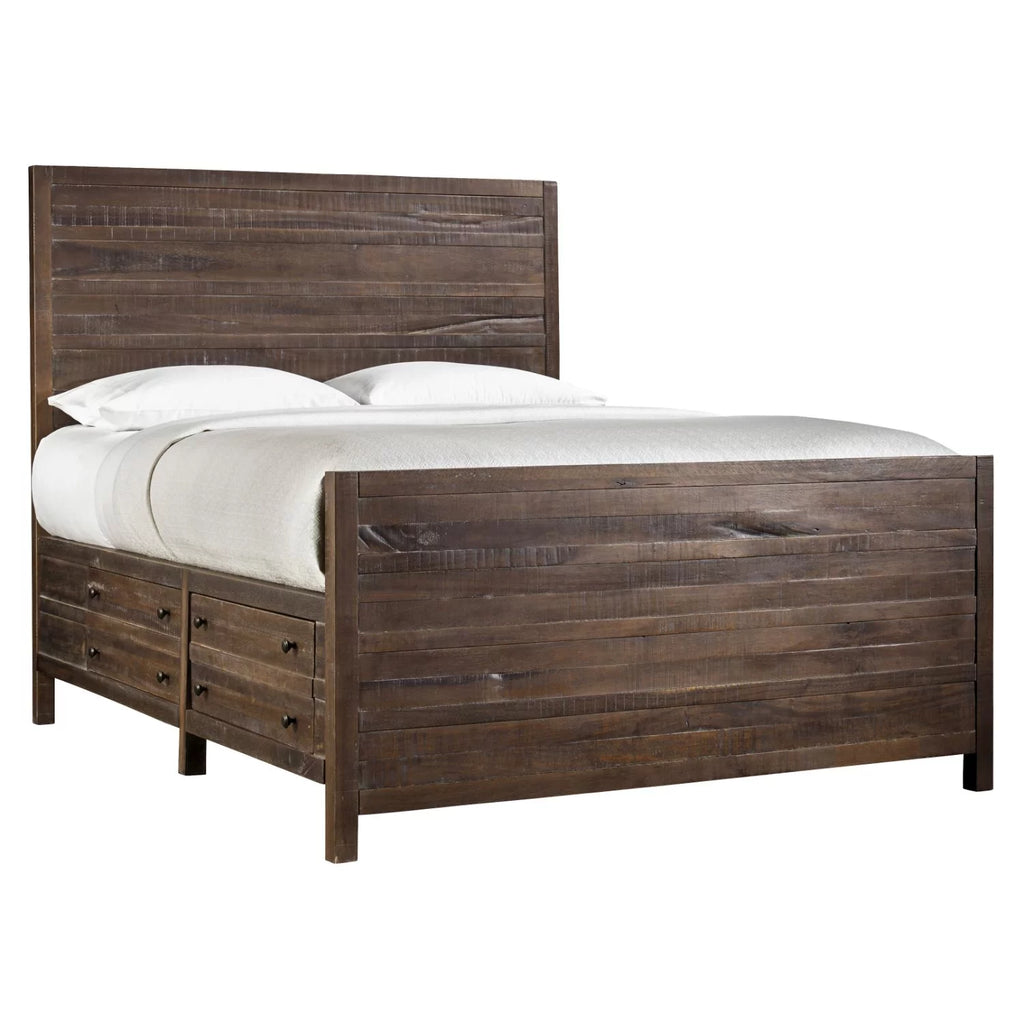 King 4 PC Storage Bedroom Set Q514