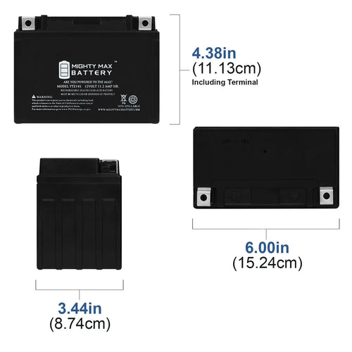 12V 11.2AH Replacement Battery 2 Pack V934344