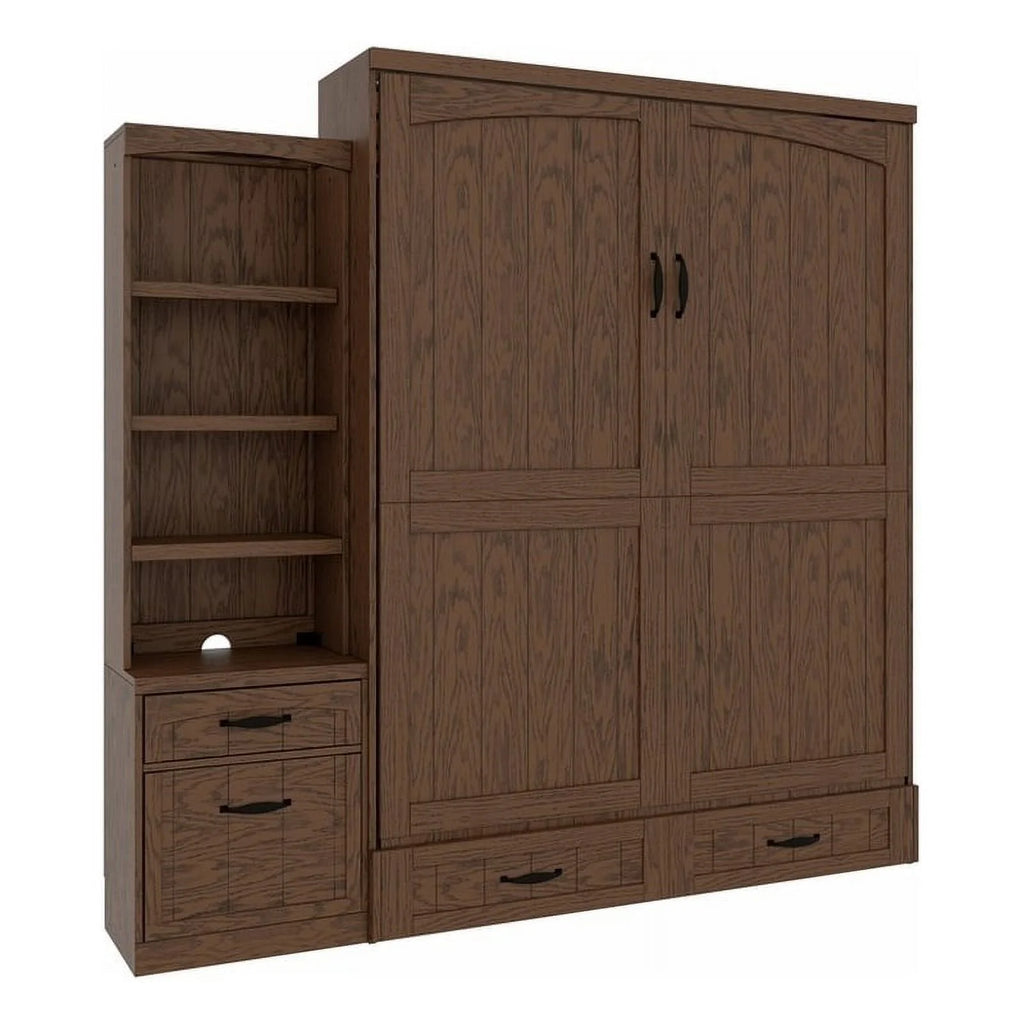 Solid Wood Queen Size Murphy Bed B3410