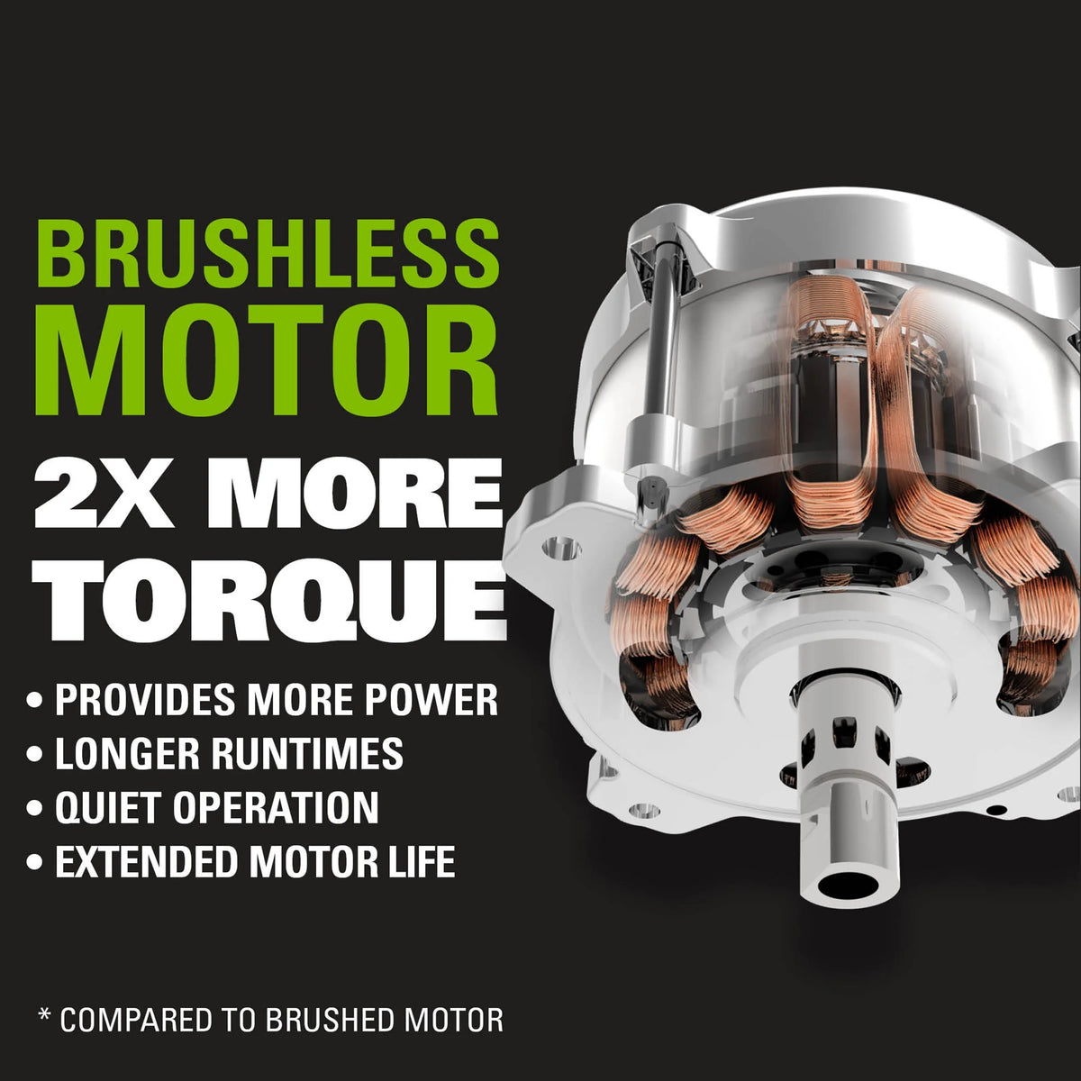 80V 580 CFM Cordless Brushless Backpack Blower X561527