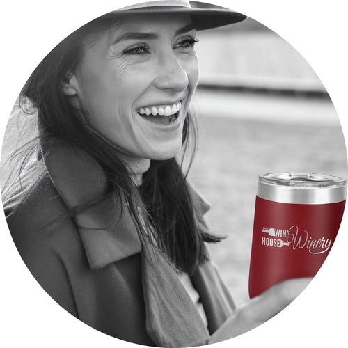12 oz Stainless Steel Vacuum Insulated Wine Tumbler T877950