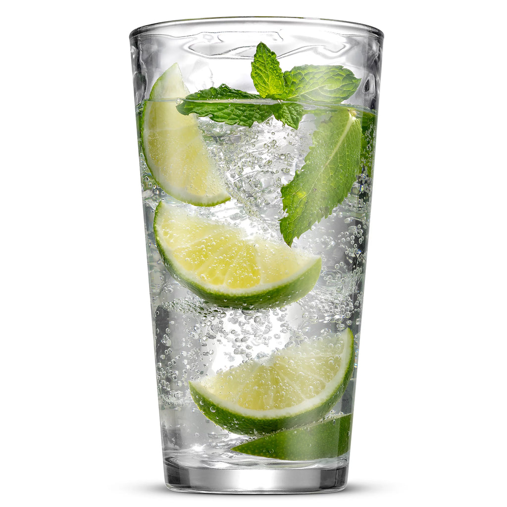 Highball Drinking Glasses Set of 4 F735