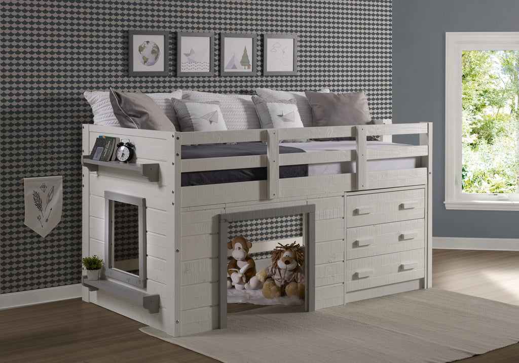 White & Grey Low Loft J8241