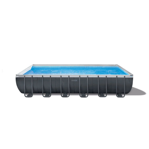 12' x 24' Rectangle Metal Frame Above Ground Pool X69045