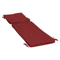 Ruby Red Outdoor Chaise Cushion Cover Q127570