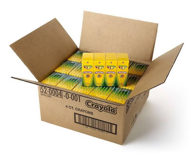 Crayon Tuck Box 4 Count 360 Pack I329
