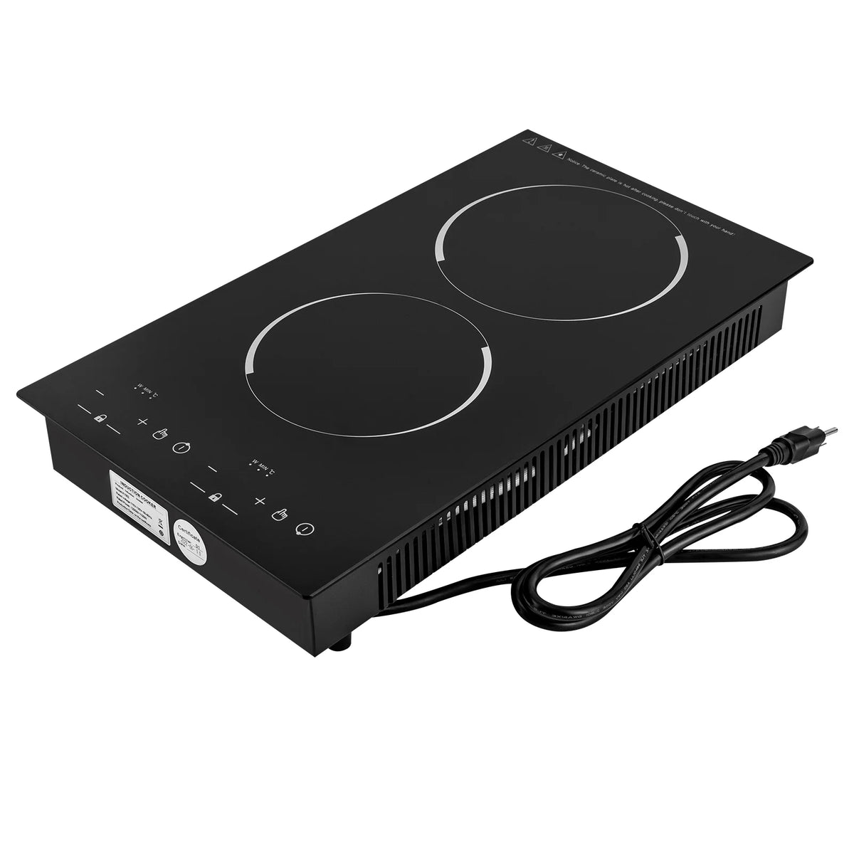 Double Induction Cooktop with 2 Burner Independent Control Z701