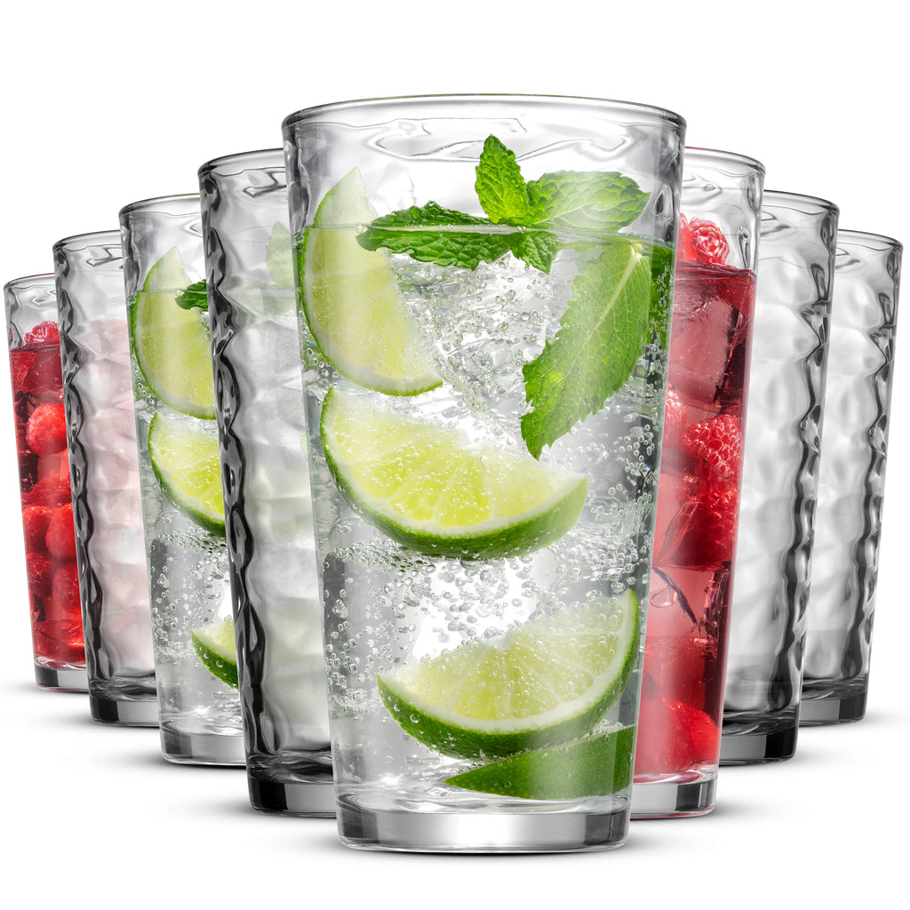 Highball Drinking Glasses Set of 4 F735