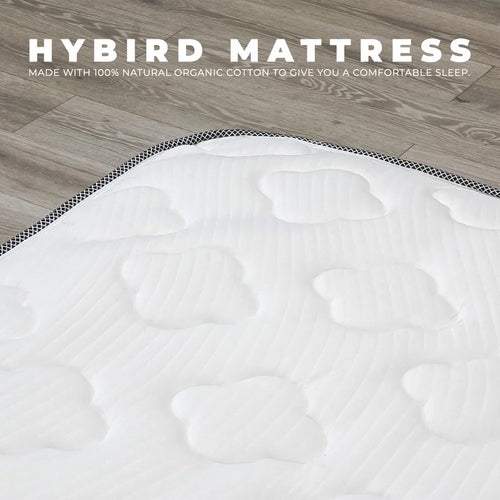 10 Inch Cool Memory Foam & Spring Hybrid Mattress R7879