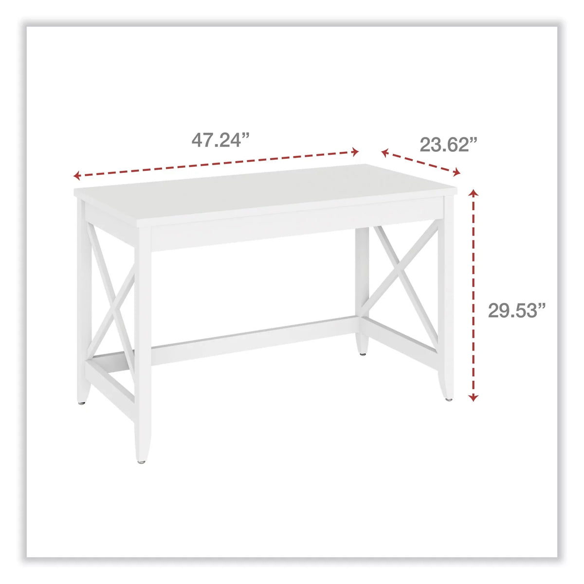 White Writing Desk Q25011