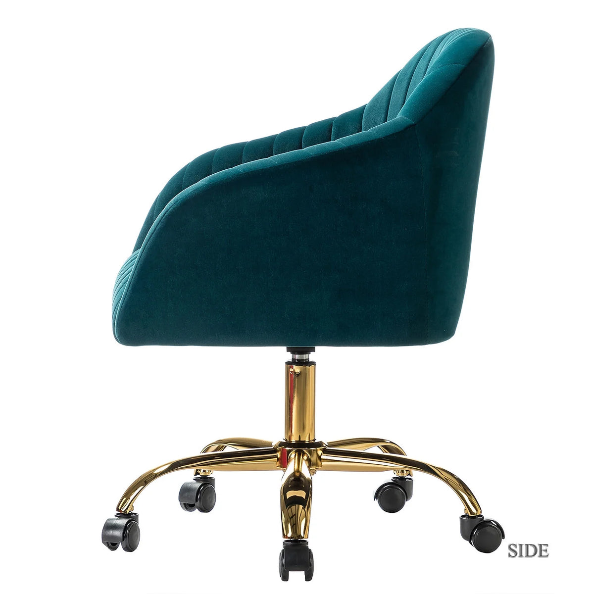 Green Velvet Adjustable Swivel Task Chair J2996