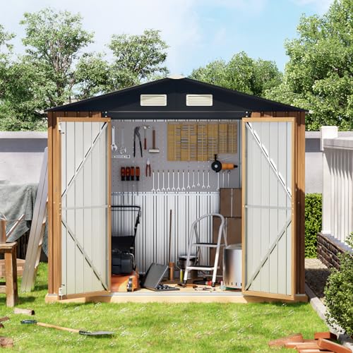 Garden Storage Shed with Lockable Door E707