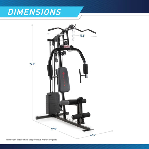 100 lbs Stack Home Gym J213