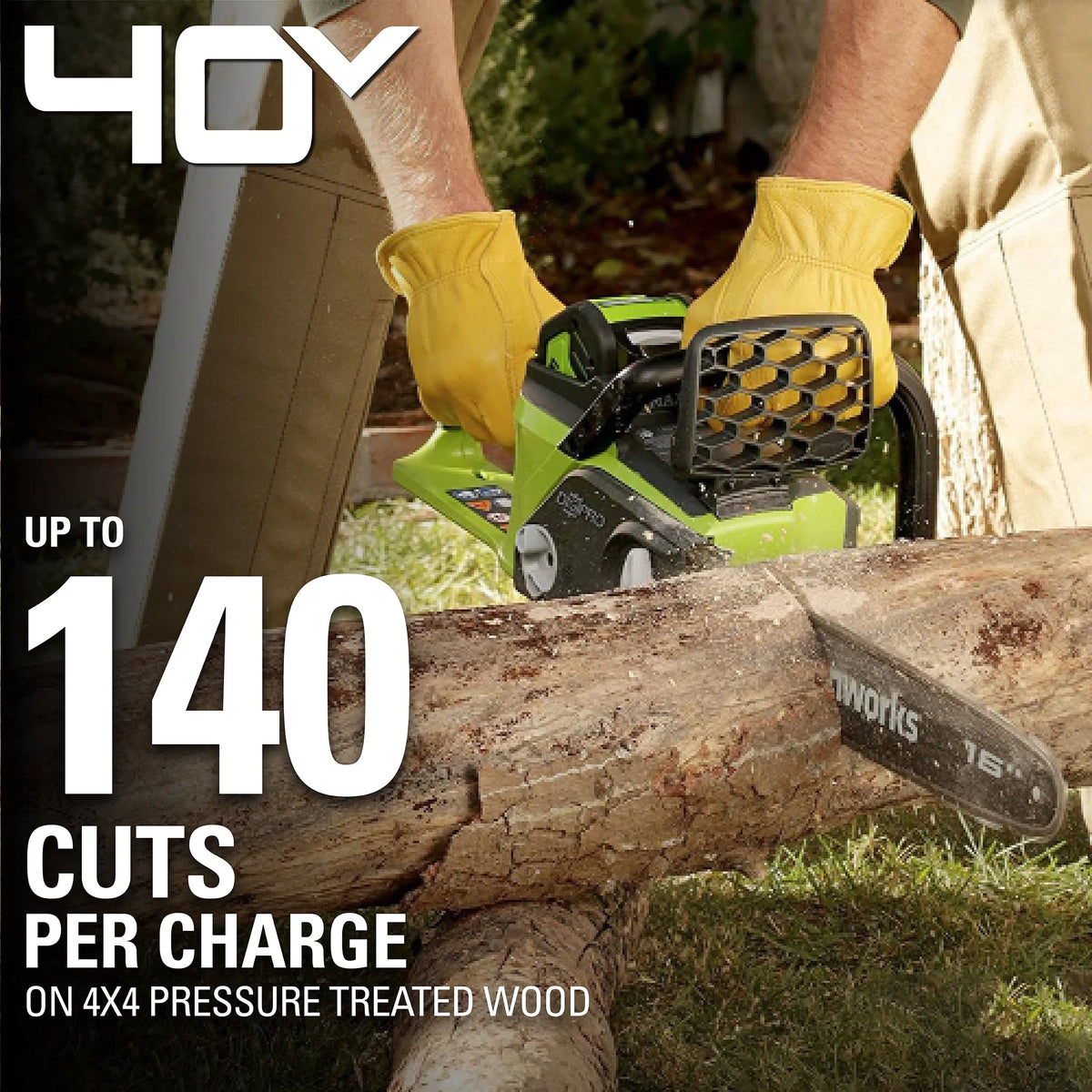 40V 16 Inch Cordless Chainsaw L996