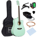 41in Full Size Beginner Acoustic Guitar Set with Case H333819